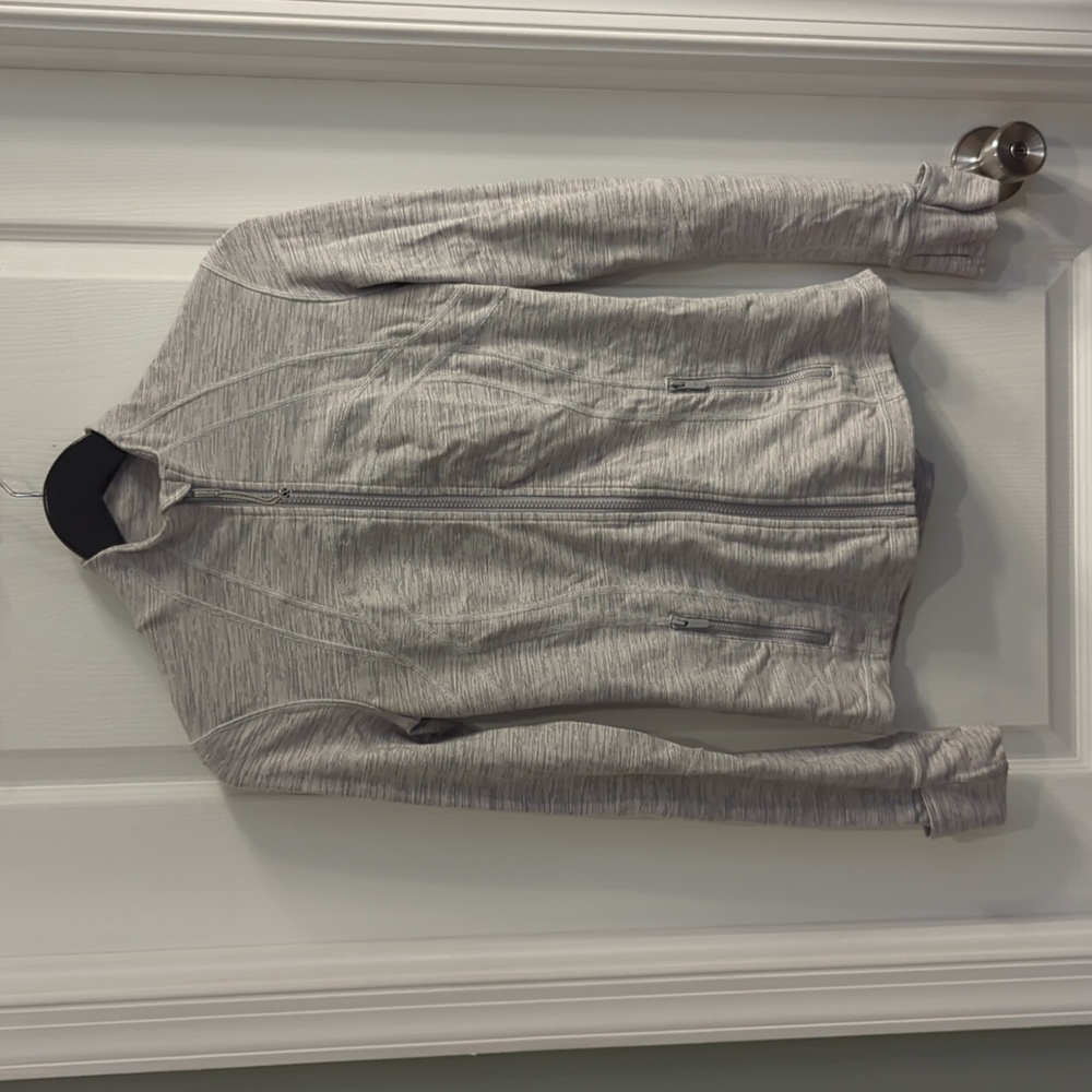 Lululemon Define Jacket, Gray, Size 6